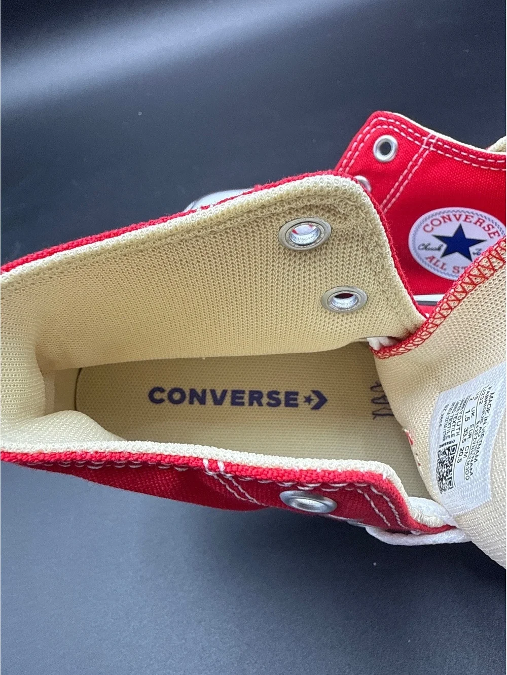 Converse Chuck Taylor All Star High Top Youth Sneakers Red 2